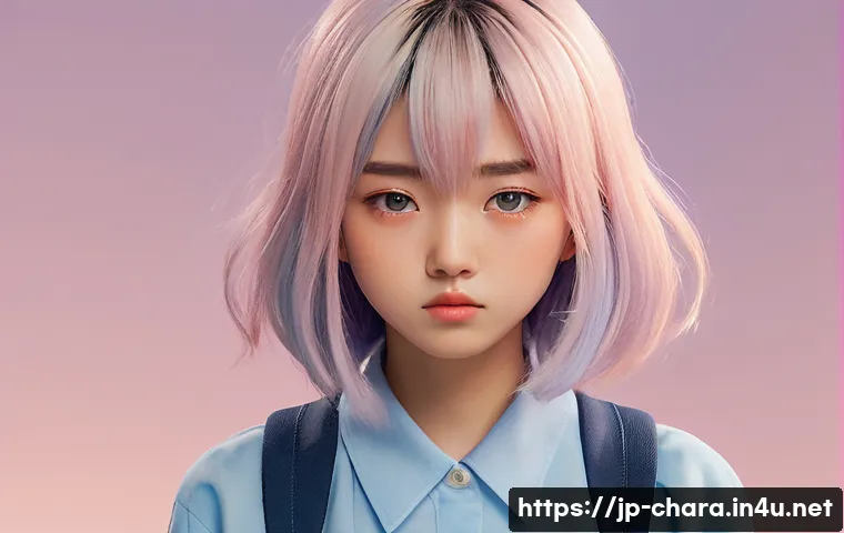 캐릭터디자이너가 알아야 할 심리적 트렌드 - A modern Japanese anime-style female character with layered emotions visible on her face&mdash;showing ang...